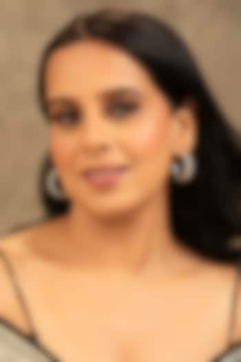 Silver Finish Earrings by XAGO at Pernia's Pop Up Shop