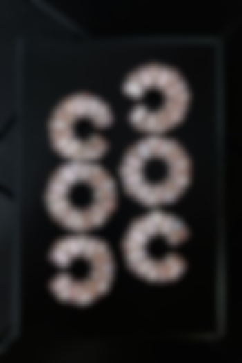 Black Rhodium Finish Dangler Earrings by Xxessories at Pernia's Pop Up Shop