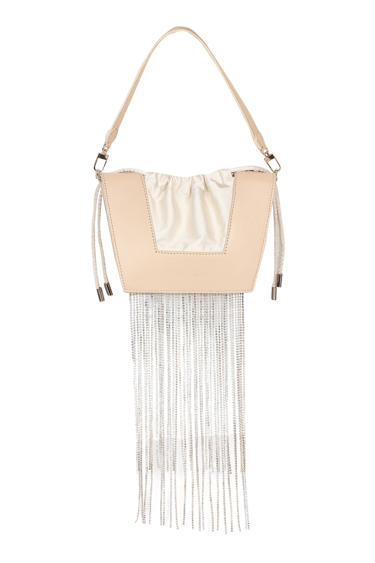 Fringe Bag - Dull Black Metallic – Kim White Bags/Belts