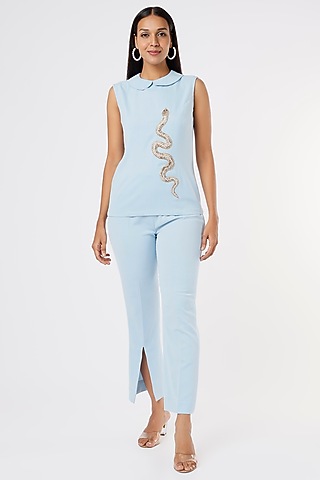 Sky Blue Co-Ord Set by XXVII XI