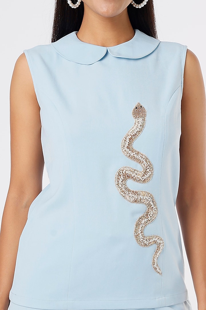Sky Blue Co-Ord Set by XXVII XI at Pernia's Pop Up Shop