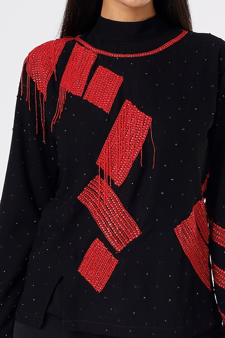 Black & Red Co-Ord Set by XXVII XI at Pernia's Pop Up Shop