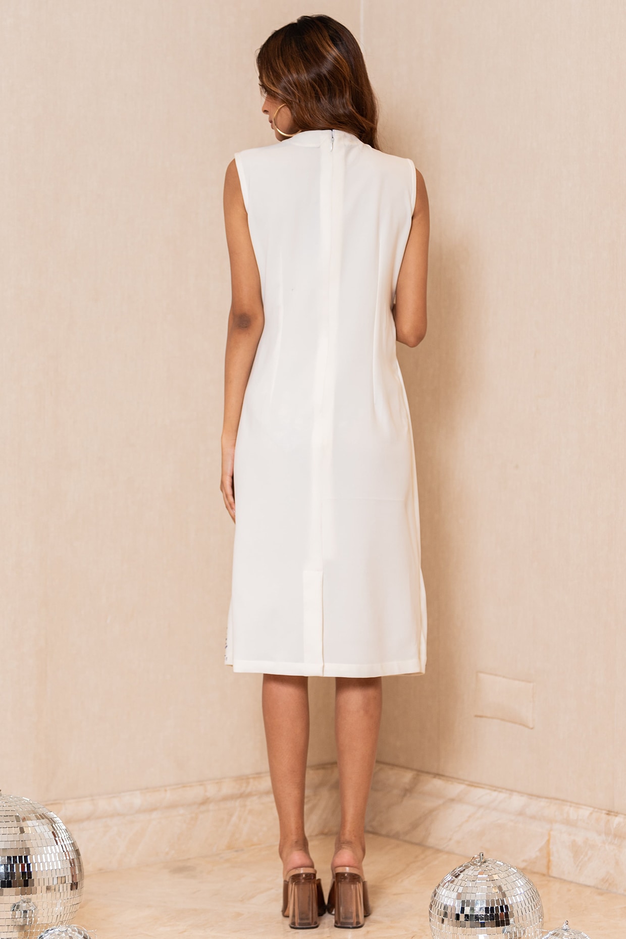 Armani white dress new arrivals