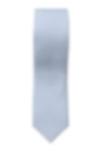 Blue Cotton Printed Slim Tie by Yashodhara Men at Pernia's Pop Up Shop