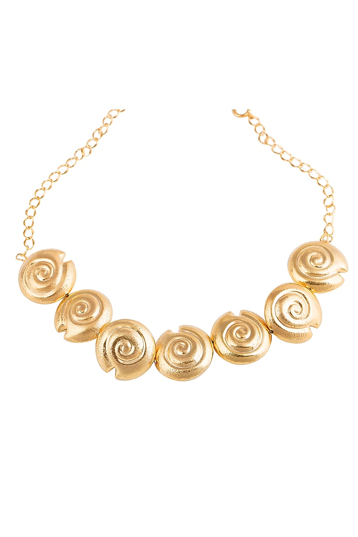 Gold Plated Nadya Choker Necklace by YAMIN at Pernia's Pop Up Shop