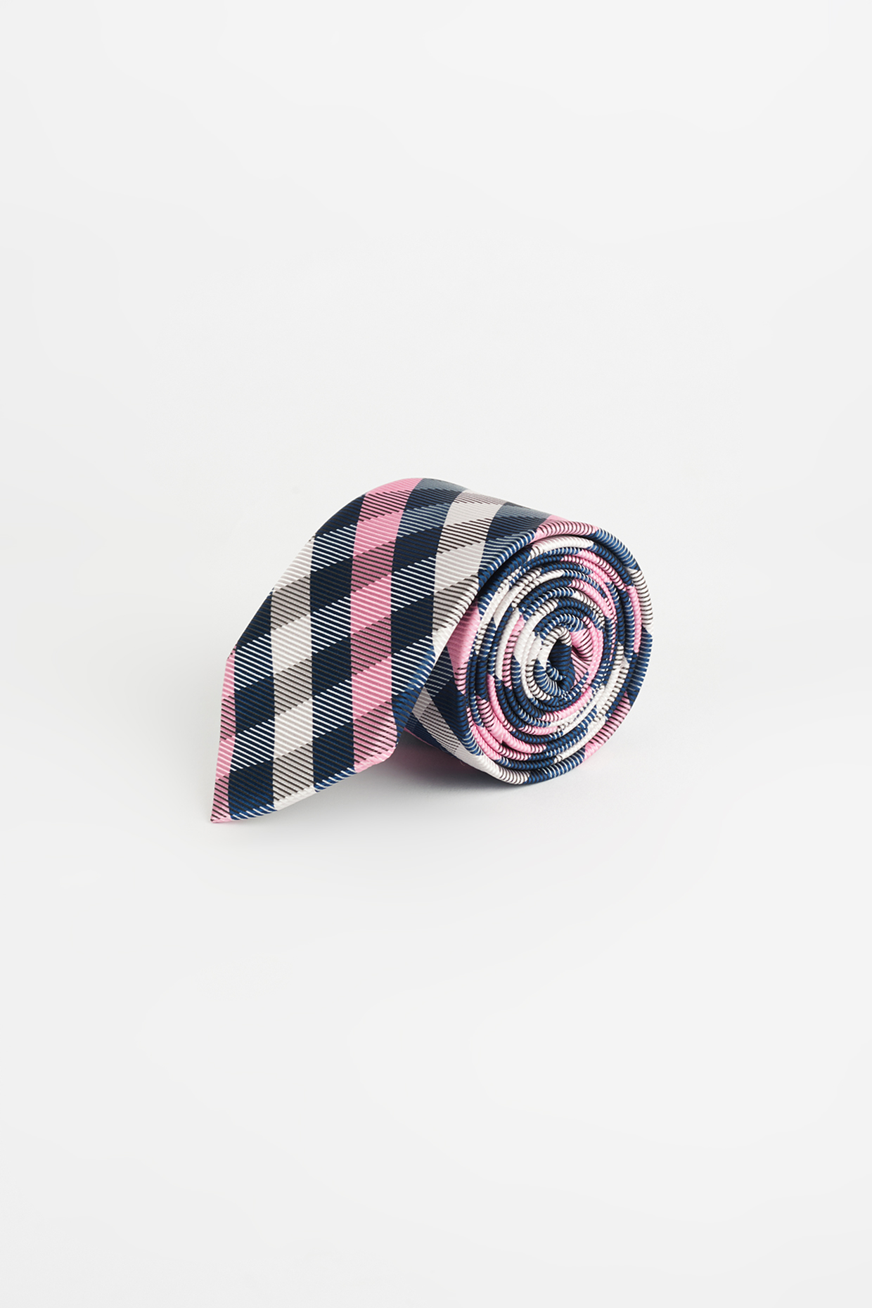 Multi-Colored Checkered Tie by Yashodhara Men at Pernia's Pop Up Shop