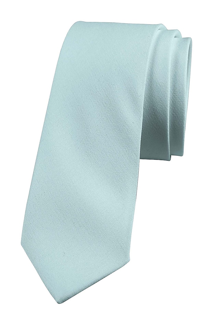 Light Blue Cotton Tie by Yashodhara Men at Pernia's Pop Up Shop