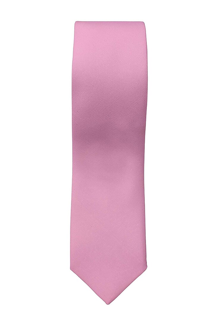 Pink Cotton Tie by Yashodhara Men at Pernia's Pop Up Shop