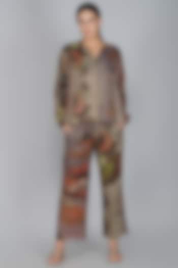 Copper Digital Printed Top by YAVI at Pernia's Pop Up Shop