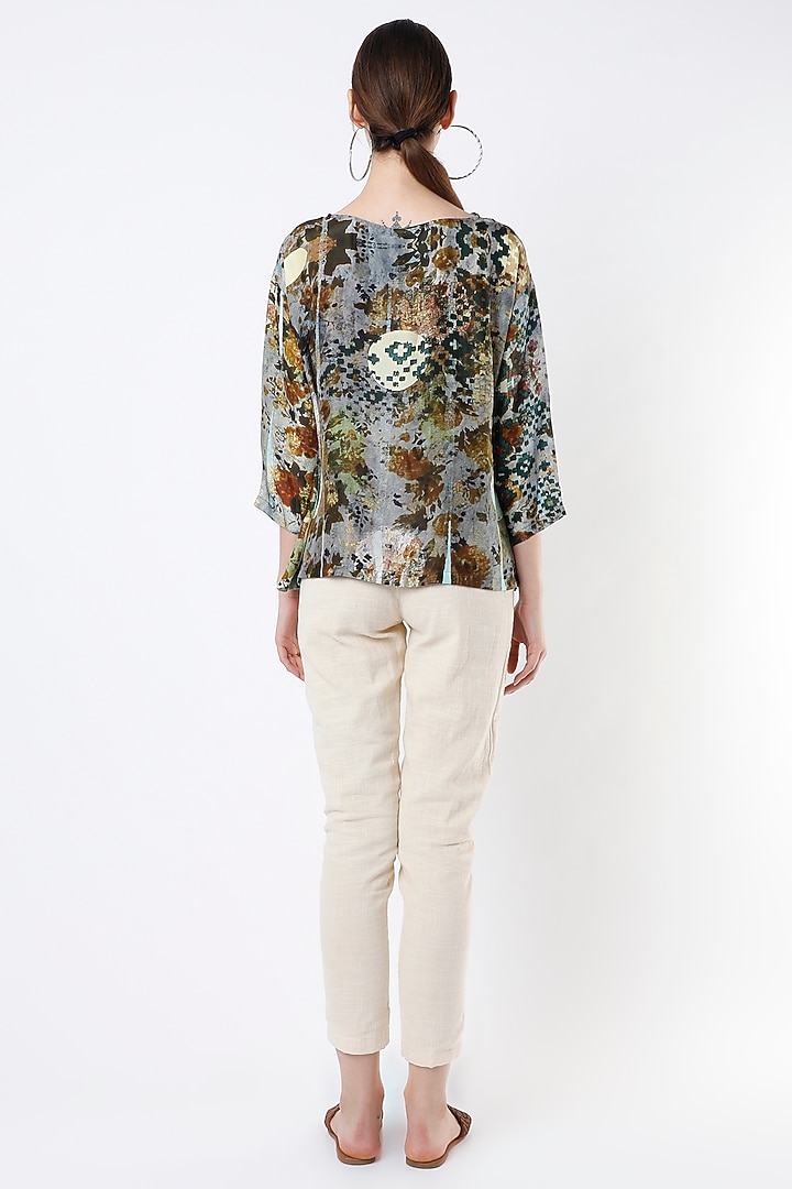 Multi-Colored Printed Top by YAVI at Pernia's Pop Up Shop