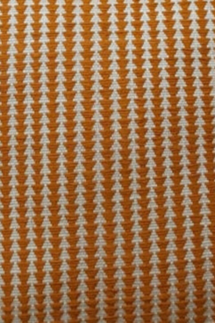 Orange & White Cotton Handwoven Cushion Covers (Set of 2) by Yetoli yeps at Pernia's Pop Up Shop