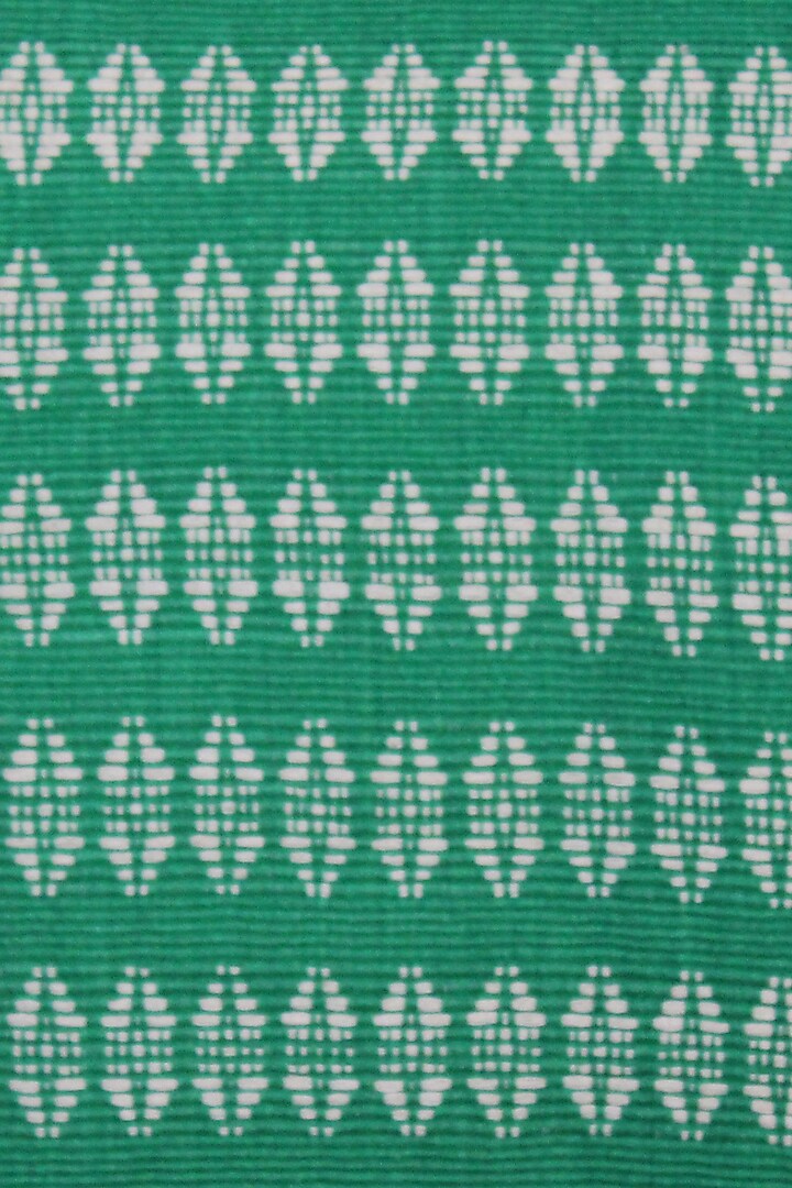 Sea Green Cotton Handwoven Cushion Covers (Set of 2) by Yetoli yeps at Pernia's Pop Up Shop
