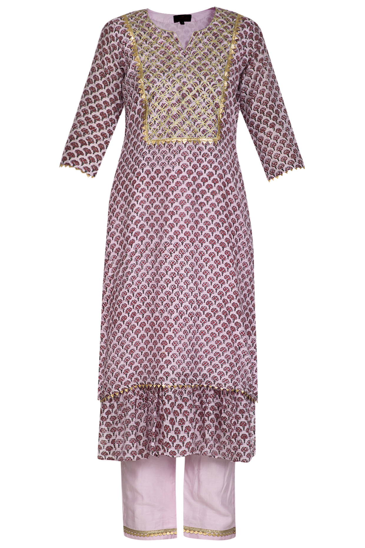 frill kurta design