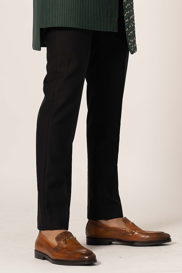 Green Suiting Wedding Indowestern Set by YOSEBA at Pernia's Pop Up Shop