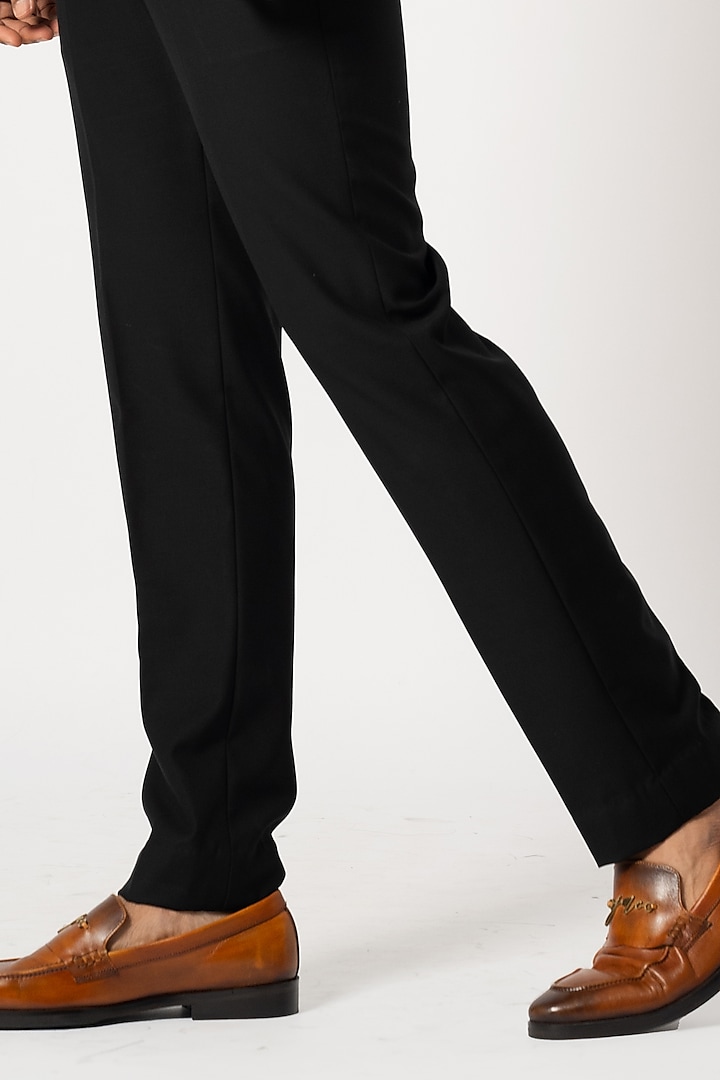 Green Velvet Embroidered Blazer Set by YOSEBA at Pernia's Pop Up Shop