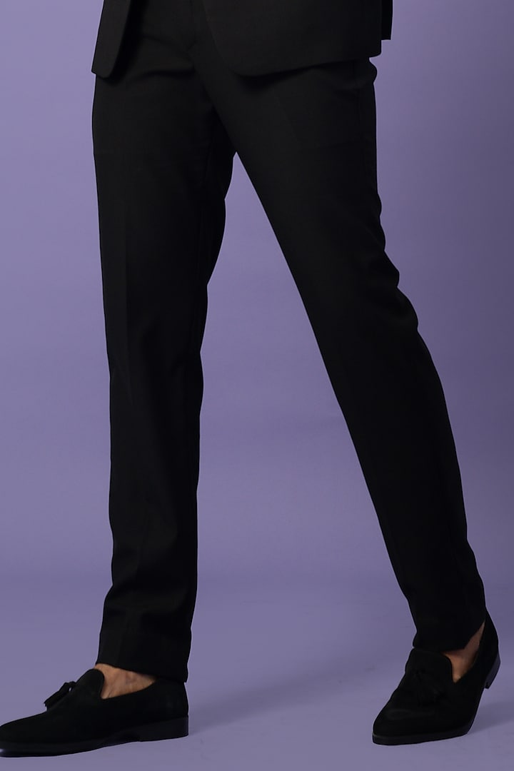 Black Suiting Blazer Set by YOSEBA at Pernia's Pop Up Shop