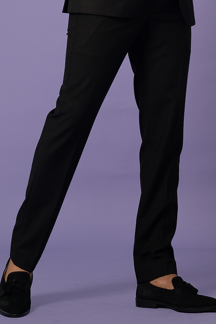 Black Suiting Blazer Set by YOSEBA at Pernia's Pop Up Shop