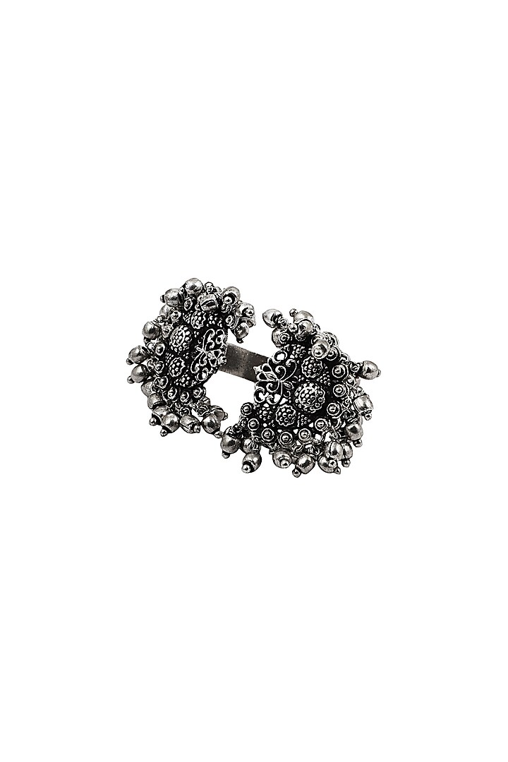 Black Rhodium Finish Song of Metal Ring by Zariin at Pernia's Pop Up Shop