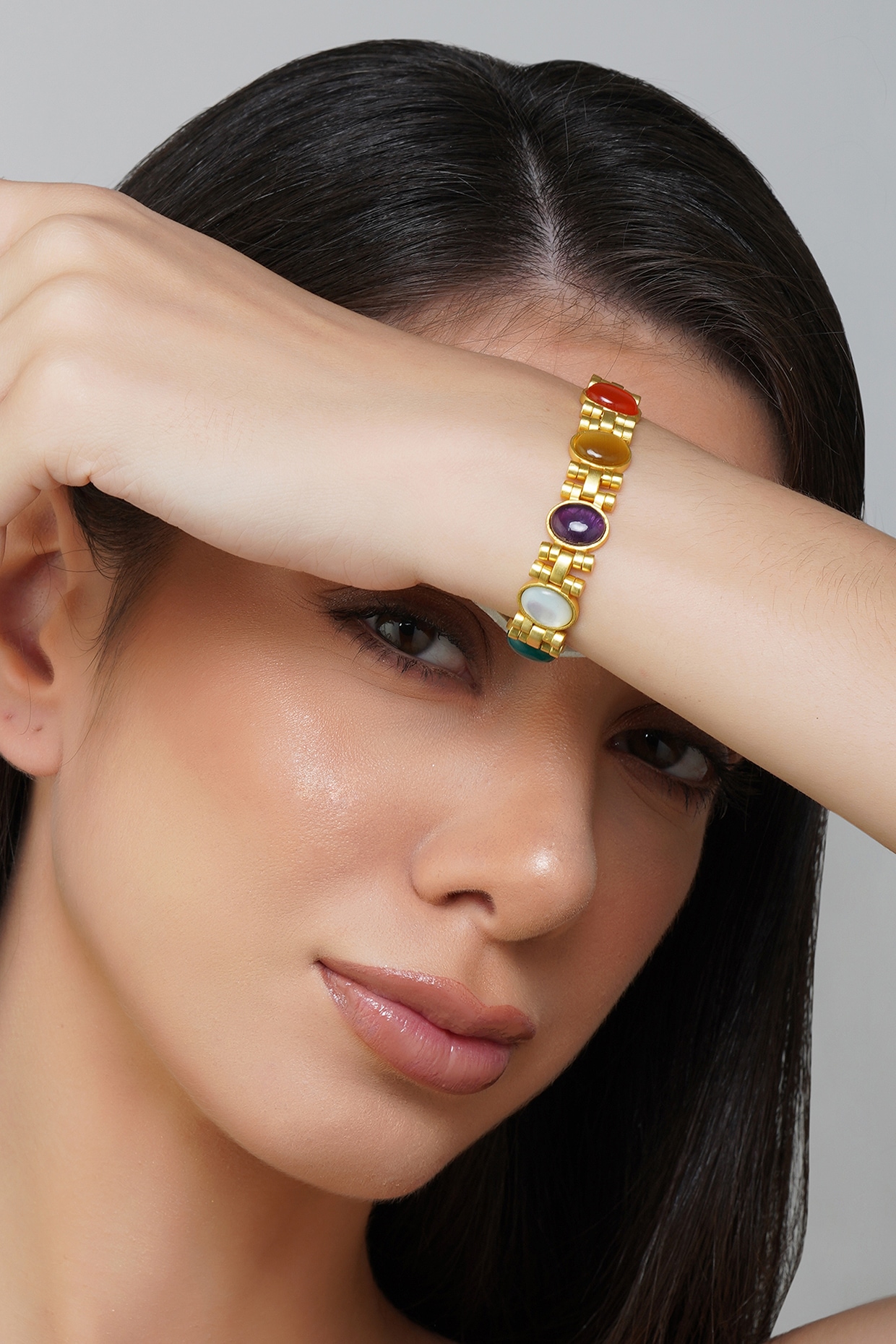 Stone Studded Or Gold Detailing, There's A Gold Bracelet Design For Every  Girl - Krishna Jewellers Pearls and Gems Blog
