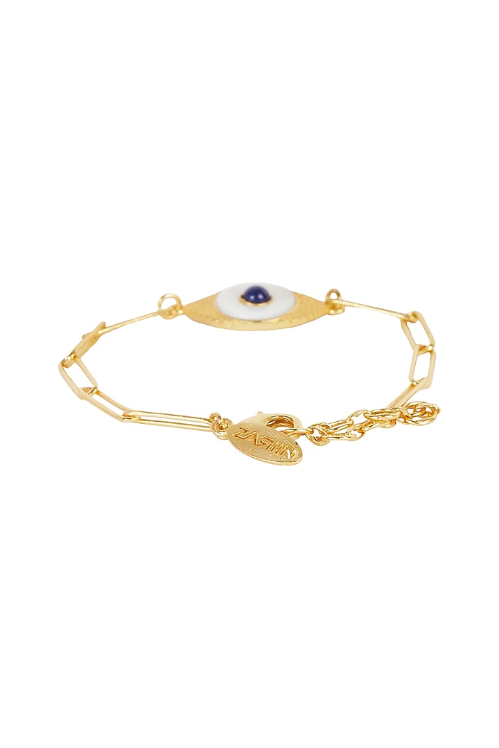 Gold Plated Pearl Bracelet by Zariin at Pernia's Pop Up Shop