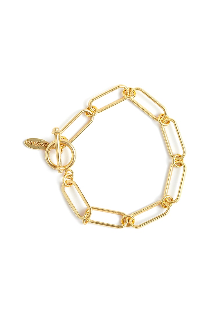 Gold Plated Bracelet In Gift Box by Zariin at Pernia's Pop Up Shop