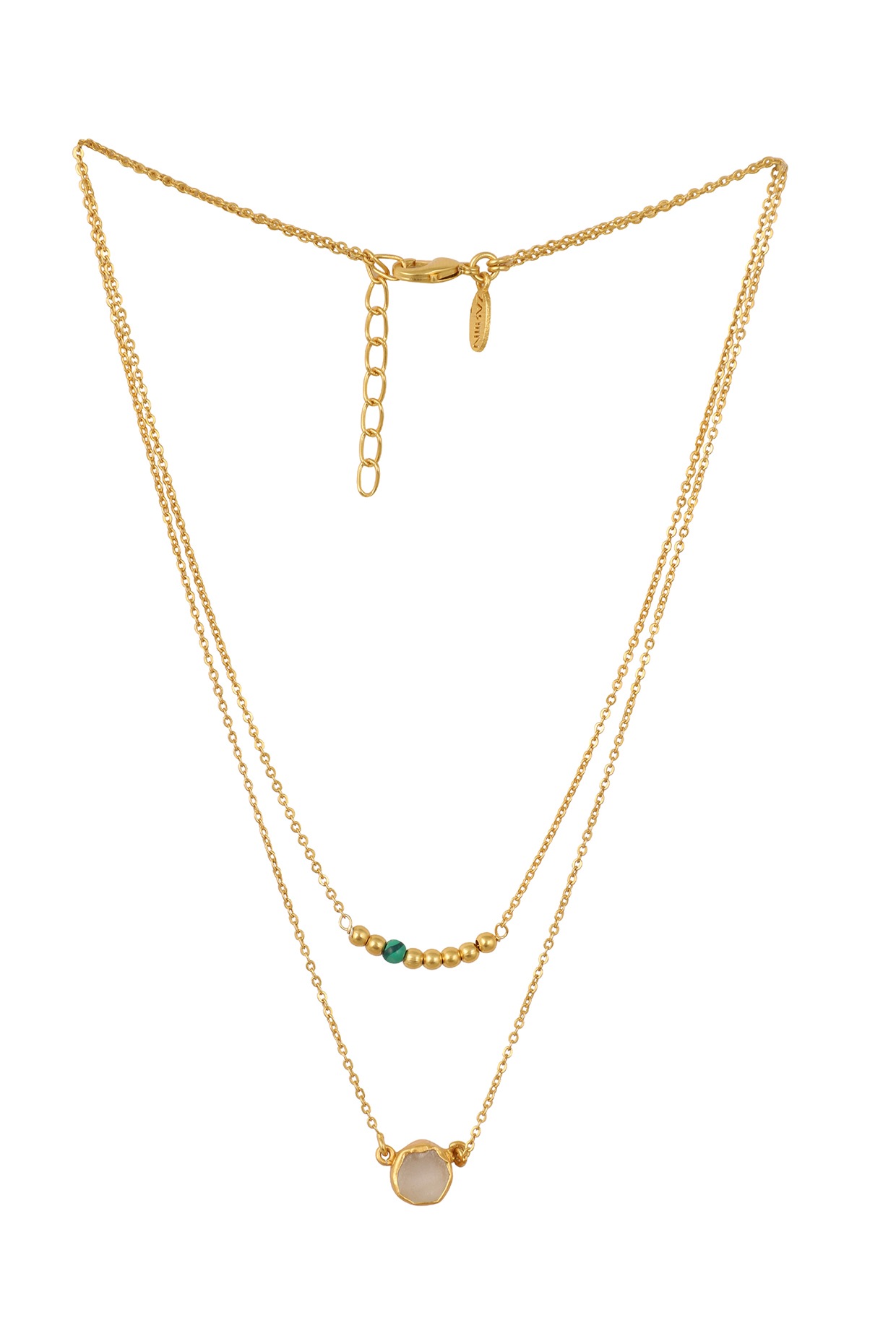 Gold Plated Taurus Birthstone Necklace 