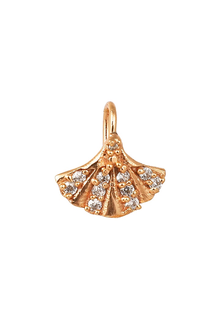 Rose Gold Finish CZ Nose Ring by Zariin at Pernia's Pop Up Shop