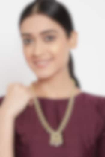 Gold Plated Rani Haar Necklace by Zariin at Pernia's Pop Up Shop