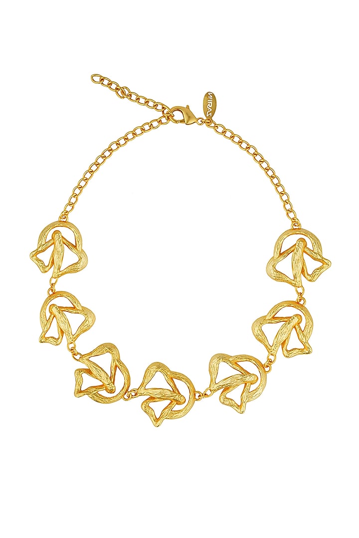 Gold Plated Choker Necklace by Zariin at Pernia's Pop Up Shop