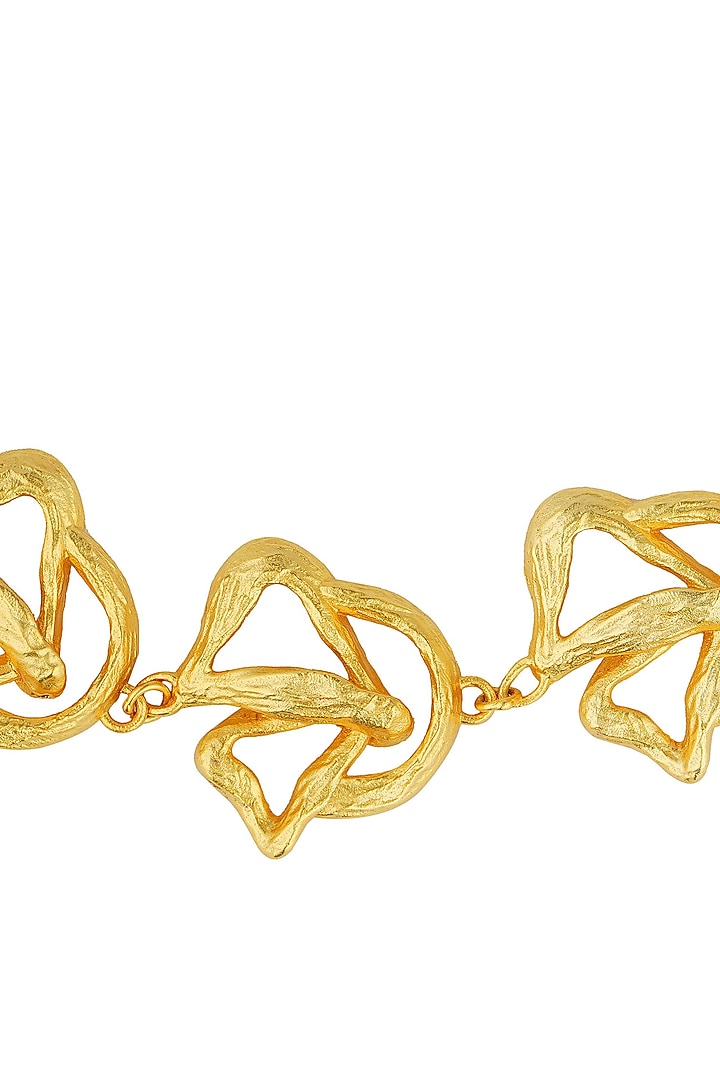 Gold Plated Choker Necklace by Zariin at Pernia's Pop Up Shop