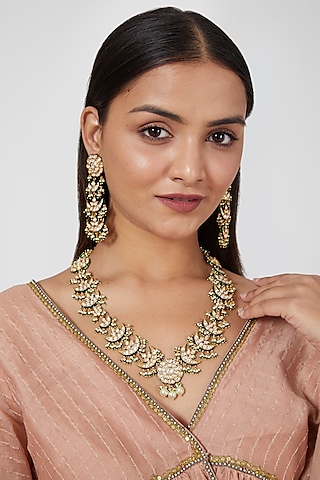 Buy Zevar by Geeta Designer Earrings, Necklaces, Rings 2021