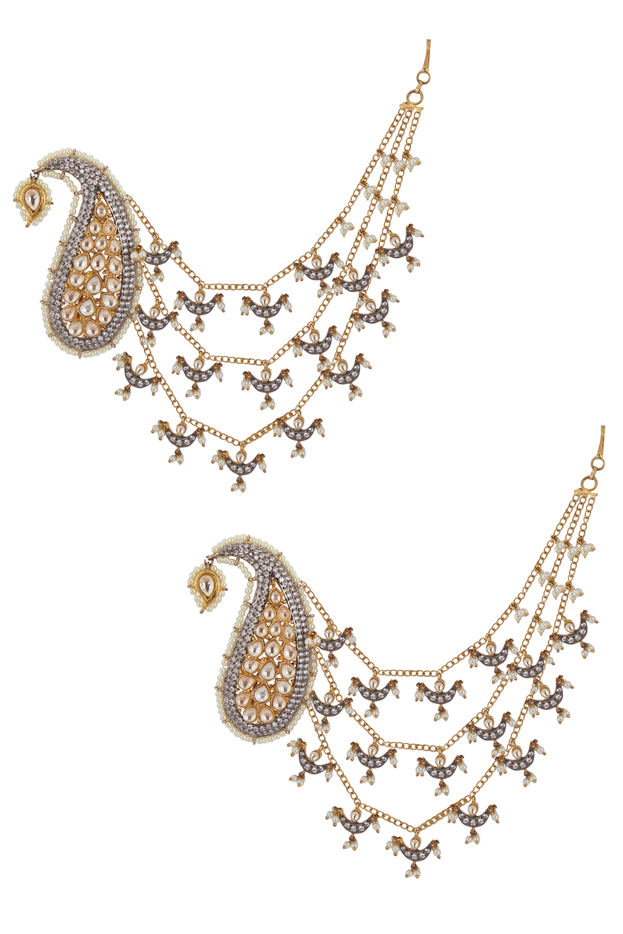 kaan chain earrings
