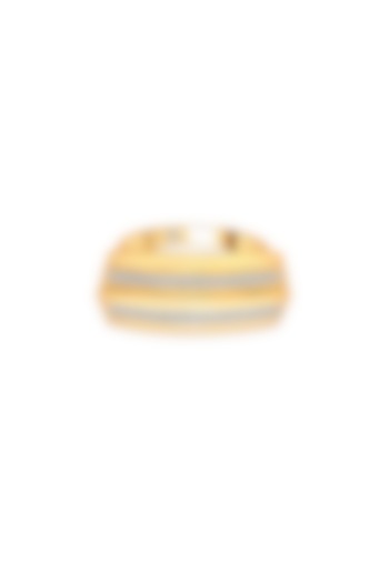 18kt Matte Rose Gold Finish Diamond Band Ring by ZEN DIAMOND at Pernia's Pop Up Shop
