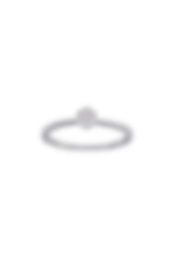 14kt White Finish Diamond Boujee Ring by ZEN DIAMOND at Pernia's Pop Up Shop