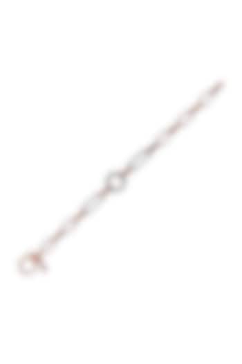 18kt Rose Gold Finish Diamond Loose Bracelet by ZEN DIAMOND at Pernia's Pop Up Shop