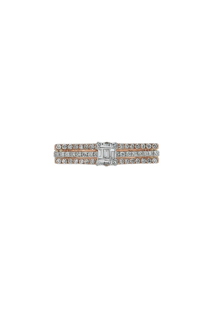 18kt Rose Gold Finish Diamond Enchante Ring by ZEN DIAMOND at Pernia's Pop Up Shop