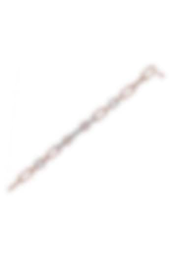18kt Rose Gold Finish Diamond Loose Bracelet by ZEN DIAMOND at Pernia's Pop Up Shop