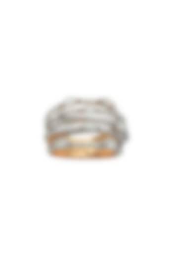 18kt Gold Finish Diamond Ring by ZEN DIAMOND at Pernia's Pop Up Shop
