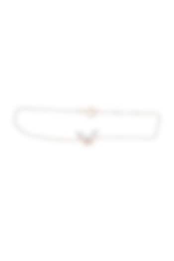14kt Rose Gold Finish Diamond Loose Bracelet by ZEN DIAMOND at Pernia's Pop Up Shop