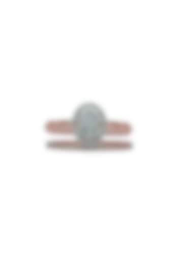 18kt Rose Gold Finish Diamond Soiree Ring by ZEN DIAMOND at Pernia's Pop Up Shop