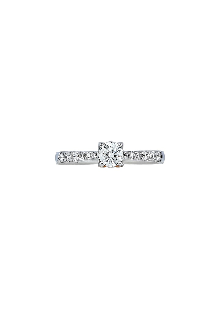 18kt White Finish Diamond Soiree Ring by ZEN DIAMOND at Pernia's Pop Up Shop