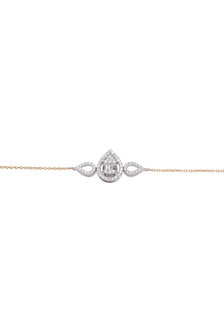 14kt Rose Gold Finish Diamond Loose Bracelet by ZEN DIAMOND at Pernia's Pop Up Shop