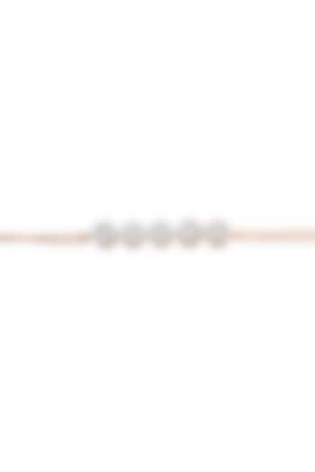 14kt Rose Gold Finish Diamond Loose Bracelet by ZEN DIAMOND at Pernia's Pop Up Shop