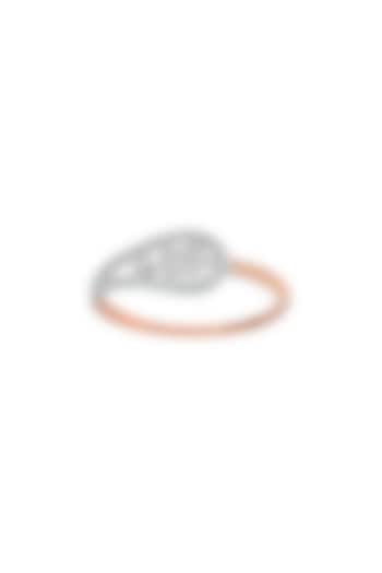 14kt Rose Gold Finish Diamond Boujee Ring by ZEN DIAMOND at Pernia's Pop Up Shop