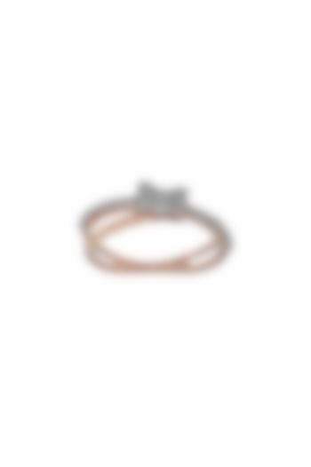 14kt Rose Gold Finish Diamond Ring by ZEN DIAMOND at Pernia's Pop Up Shop