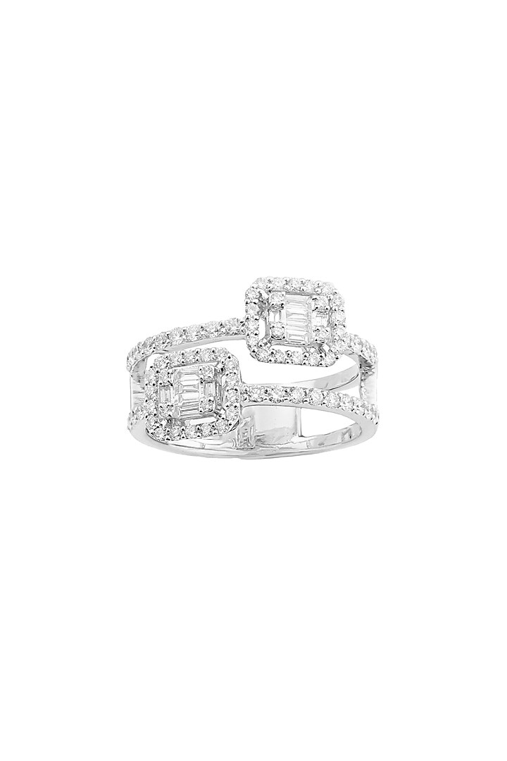 14kt White Finish Diamond Ring by ZEN DIAMOND at Pernia's Pop Up Shop
