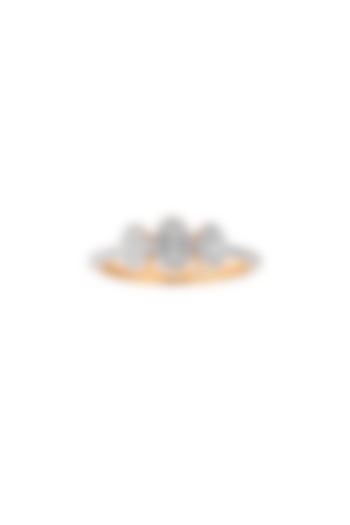 14kt Rose Gold Finish Diamond Ring by ZEN DIAMOND at Pernia's Pop Up Shop