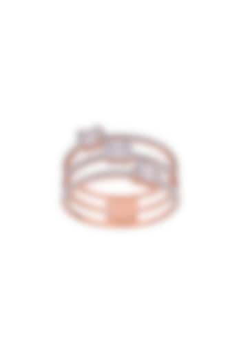 14kt Rose Gold Finish Diamond Ring by ZEN DIAMOND at Pernia's Pop Up Shop