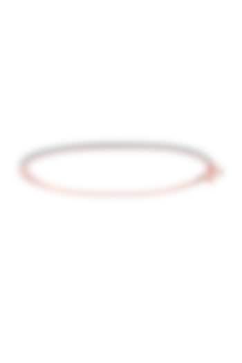 14kt Rose Gold Finish Diamond Bracelet by ZEN DIAMOND at Pernia's Pop Up Shop