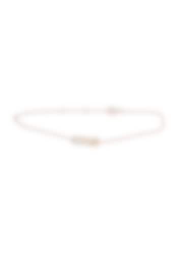 14kt Rose Gold Finish Diamond Bracelet by ZEN DIAMOND at Pernia's Pop Up Shop